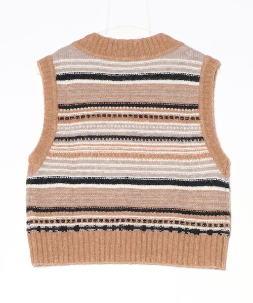 GANNI / ガニー：【レディース】Soft Wool Stripe Vest：K2236[ANN]（T