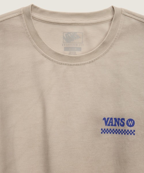 VANS(バンズ)の「SOON.EASY ウォッシュド グラフィック Tシャツ / WASHED EASY GFX TEE Taupe Mist VN000VNDEN91(Tシャツ/カットソー・メンズ・ベージュ・XX-LARGE/X-LARGE/SMALL/MEDIUM/LARGE)」の6枚目の写真