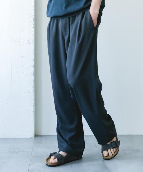 URBAN RESEARCH DOORS（アーバンリサーチドアーズ）の「トロピカルライク イージーパンツ（その他パンツ・メンズ・ブラック/チャコールグレー/グレー・MEDIUM/LARGE）」の3枚目の写真