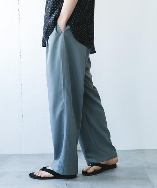 URBAN RESEARCH DOORS（アーバンリサーチドアーズ）の「トロピカルライク イージーパンツ（その他パンツ・メンズ・ブラック/チャコールグレー/グレー・MEDIUM/LARGE）」の13枚目の写真