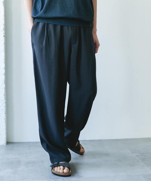 URBAN RESEARCH DOORS（アーバンリサーチドアーズ）の「トロピカルライク イージーパンツ（その他パンツ・メンズ・ブラック/チャコールグレー/グレー・MEDIUM/LARGE）」の22枚目の写真