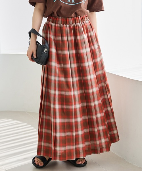 未使用☆正規品　Dior　赤チェック プリーツスカート　ラップスカート タータンチェックプリーツスカート（スカート）｜LAVEANGE（ラビ