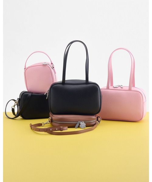 marimekko(マリメッコ)の「Gratha / Bowler bag(ハンドバッグ・レディース・ブラック/ベビーピンク・FREE)」の15枚目の写真