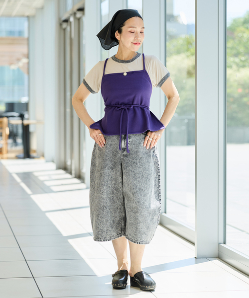 IENA LA BOUCLE(イエナラブークル)の「fifi collection フィフィコレクション Sweat apron top 26-04(その他トップス・レディース・ホワイト・FREE)」の7枚目の写真