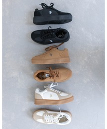 U.S. POLO ASSN. | 【U.S. POLO ASSN.】clear 厚底スニーカー(スニーカー)