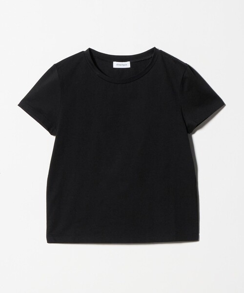 ATTISESSION(アティセッション)の「<ATTISESSION>コットン スター スリーブ Tシャツ Ⅱ(Tシャツ/カットソー・レディース・ホワイト/ブラック/ダークブラウン・FREE)」の2枚目の写真