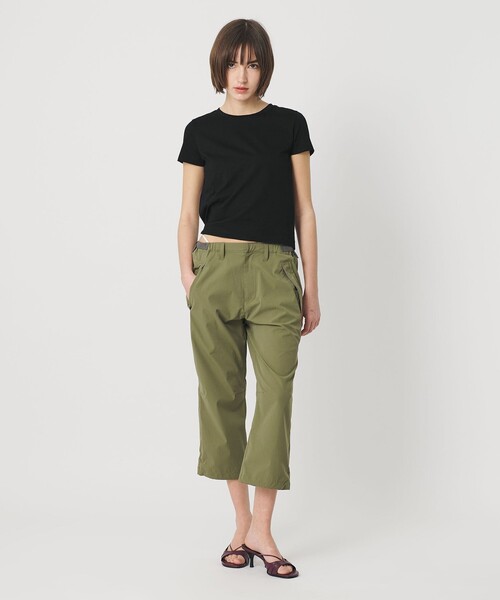 ATTISESSION(アティセッション)の「<ATTISESSION>コットン スター スリーブ Tシャツ Ⅱ(Tシャツ/カットソー・レディース・ホワイト/ブラック/ダークブラウン・FREE)」の6枚目の写真