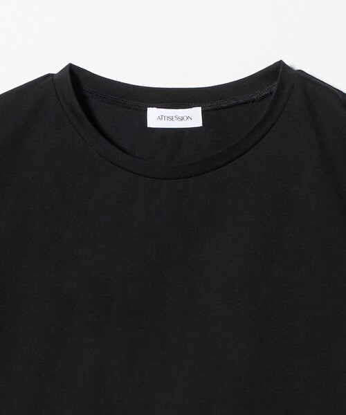ATTISESSION(アティセッション)の「<ATTISESSION>コットン スター スリーブ Tシャツ Ⅱ(Tシャツ/カットソー・レディース・ホワイト/ブラック/ダークブラウン・FREE)」の16枚目の写真