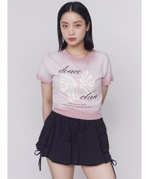 EMODA(エモダ)の「レイヤードフリルスレアスカート(スカート・レディース・ブルー/ブラック/ホワイト・SMALL/MEDIUM)」の9枚目の写真