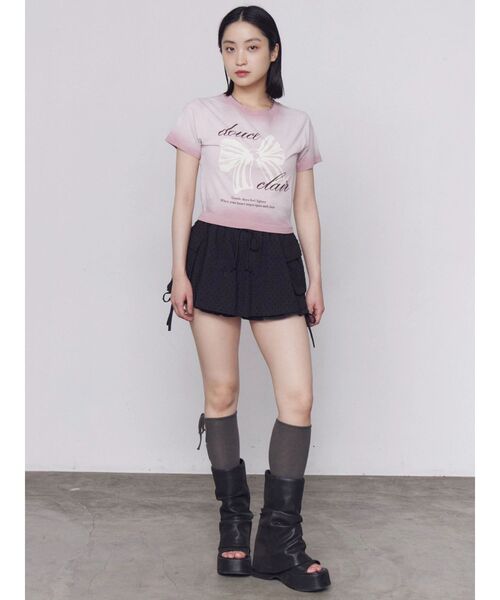 EMODA(エモダ)の「レイヤードフリルスレアスカート(スカート・レディース・ブルー/ブラック/ホワイト・SMALL/MEDIUM)」の11枚目の写真