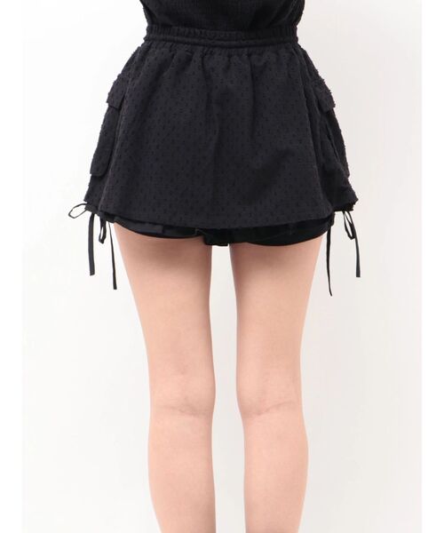 EMODA（エモダ）の「レイヤードフリルスレアスカート（スカート・レディース・ブルー/ブラック/ホワイト・SMALL/MEDIUM）」の14枚目の写真