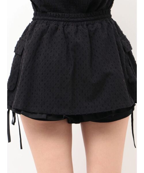 EMODA（エモダ）の「レイヤードフリルスレアスカート（スカート・レディース・ブルー/ブラック/ホワイト・SMALL/MEDIUM）」の15枚目の写真