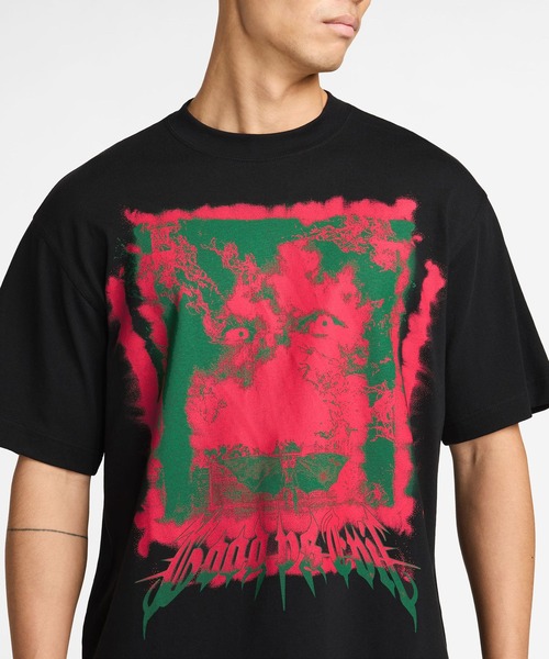 NIKE(ナイキ)の「NIKE AS U NSW TEE LSE GOOD VS EVIL / ナイキ NSW LSE グッド VS EVIL S/S Tシャツ 【SP】(Tシャツ/カットソー・メンズ・ホワイト/ブラック・S/M/L/XL/XXL)」の3枚目の写真