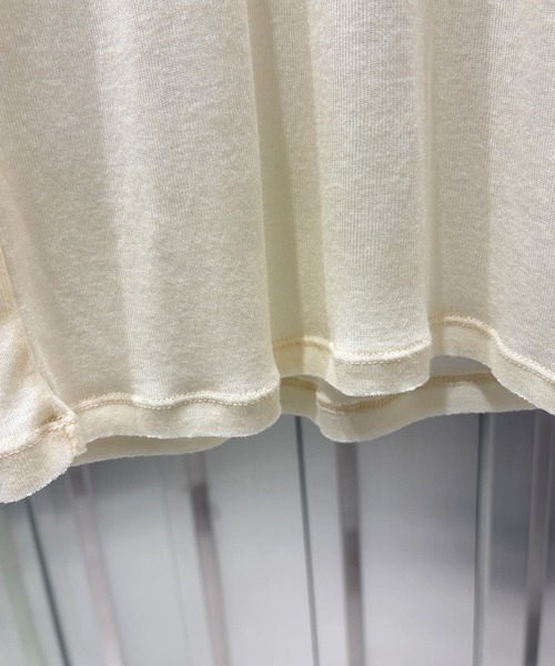 Narcissus(ナルシス)の「【Narcissus】STIN ME / シアー ロンT トップス 長袖(Tシャツ/カットソー・レディース・アイボリー/パープル・FREE)」の19枚目の写真