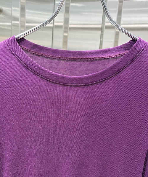 Narcissus(ナルシス)の「【Narcissus】STIN ME / シアー ロンT トップス 長袖(Tシャツ/カットソー・レディース・アイボリー/パープル・FREE)」の22枚目の写真