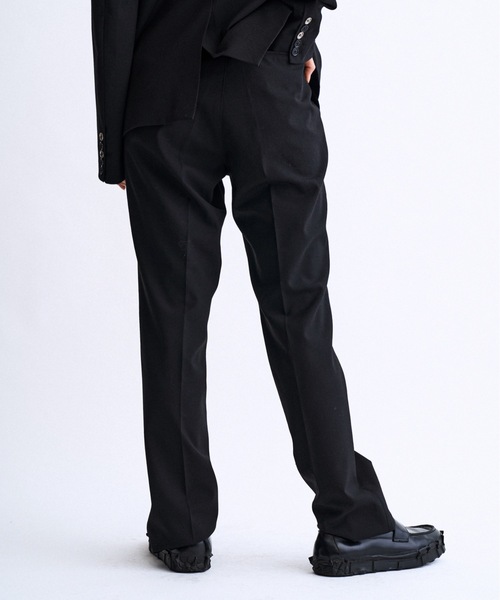 PHILTHEORY(フィルセオリー)の「overlay Slacks / オーバーレイスラックス(スラックス・メンズ・ブラック・1/3/2)」の5枚目の写真