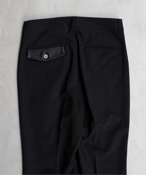 PHILTHEORY(フィルセオリー)の「overlay Slacks / オーバーレイスラックス(スラックス・メンズ・ブラック・1/3/2)」の10枚目の写真