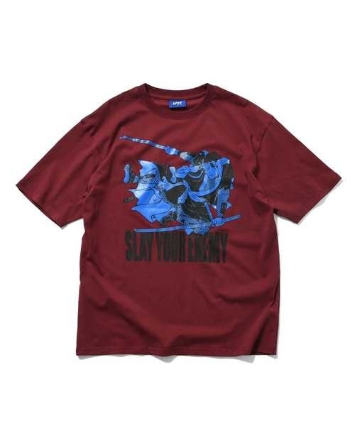 LFYT(エルエフワイティー)の「LFYT ラファイエット【Lafayette】- 半袖Tシャツ【SAMURAI TEE LS260111】(Tシャツ/カットソー・メンズ・ブラック/バーガンディー/ホワイト・X-LARGE/LARGE/XX-LARGE/MEDIUM/SMALL)」の3枚目の写真