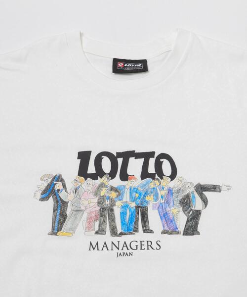 LOTTO(ロット)の「LOTTO K.TERADA MANAGERS T-SHIRTS 3(Tシャツ/カットソー・メンズ・ブラック/ホワイト・X-LARGE/MEDIUM/XX-LARGE/LARGE)」の5枚目の写真