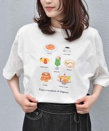 喫茶メニューロゴTシャツ