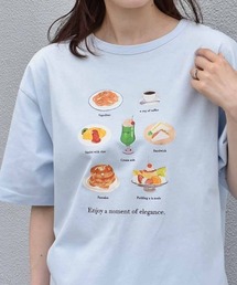 喫茶メニューロゴTシャツ