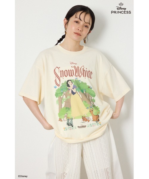 RODEO CROWNS WIDE BOWL（ロデオクラウンズワイドボウル）の「(PRINCESS)アソートビッグTシャツ（Tシャツ/カットソー・レディース・アイボリー/サックスブルー/ブラウン/ブラック・FREE）」の2枚目の写真