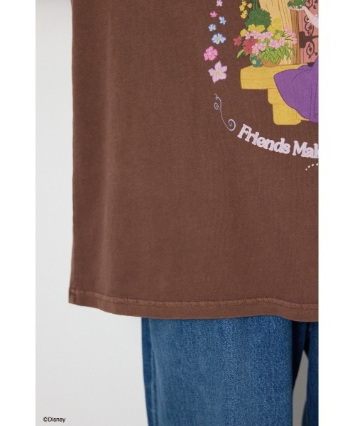 RODEO CROWNS WIDE BOWL（ロデオクラウンズワイドボウル）の「(PRINCESS)アソートビッグTシャツ（Tシャツ/カットソー・レディース・アイボリー/サックスブルー/ブラウン/ブラック・FREE）」の7枚目の写真