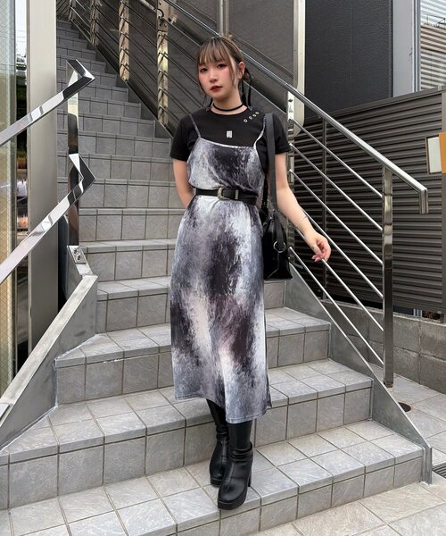 Mavie..7】シアーキャミワンピース（ワンピース）｜Mavie..7