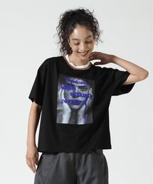 EN'DAY（エンディ）の「EN'DAY（エンデイ）FACE Tシャツ（Tシャツ/カットソー）」