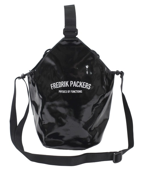 FREDRIK PACKERS(フレドリックパッカーズ)の「【FREDRIK PACKERS/フレドリックパッカーズ】#11 DUCK PVC UP HANDLE TOTE ダック ピーブイシー アップ ハンドル トートバッグ(トートバッグ・レディース・ブラック/ホワイト・FREE)」の6枚目の写真