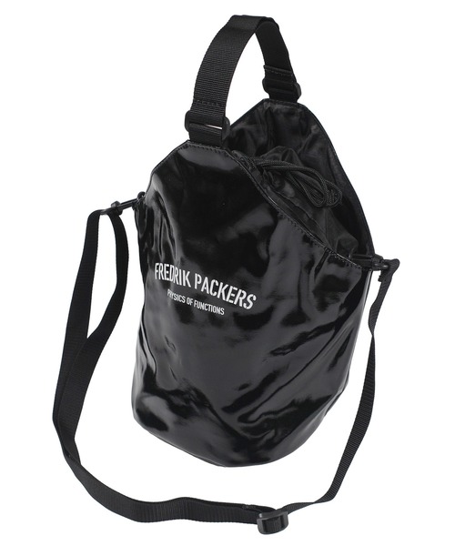 FREDRIK PACKERS(フレドリックパッカーズ)の「【FREDRIK PACKERS/フレドリックパッカーズ】#11 DUCK PVC UP HANDLE TOTE ダック ピーブイシー アップ ハンドル トートバッグ(トートバッグ・レディース・ブラック/ホワイト・FREE)」の9枚目の写真