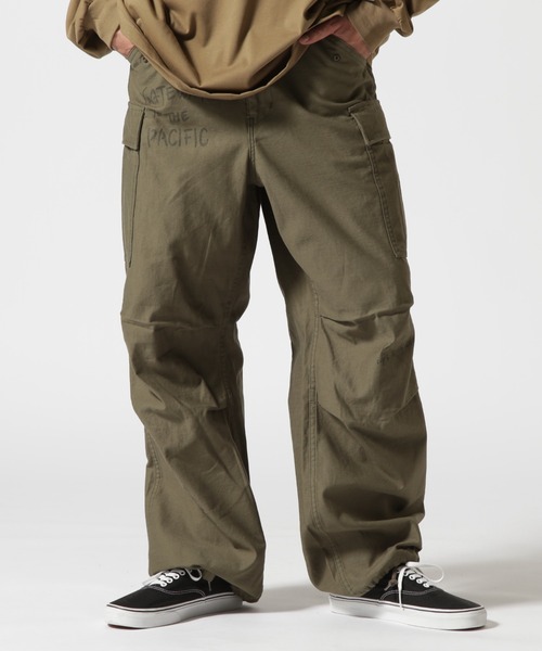 AVIREX(アヴィレックス)の「《WEB&DEPOT限定》M-65 FATIGUE PANTS CUSTOM / M-65 ファティーグ パンツ カスタム / AVIREX / アヴィレックス(カーゴパンツ・メンズ・インディゴブルー/オリーブ・XX-LARGE/X-LARGE/LARGE/MEDIUM/SMALL/X-SMALL)」の1枚目の写真