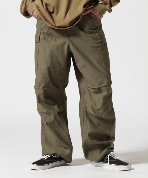 AVIREX(アヴィレックス)の「《WEB&DEPOT限定》M-65 FATIGUE PANTS CUSTOM / M-65 ファティーグ パンツ カスタム / AVIREX / アヴィレックス(カーゴパンツ・メンズ・インディゴブルー/オリーブ・XX-LARGE/X-LARGE/LARGE/MEDIUM/SMALL/X-SMALL)」の3枚目の写真