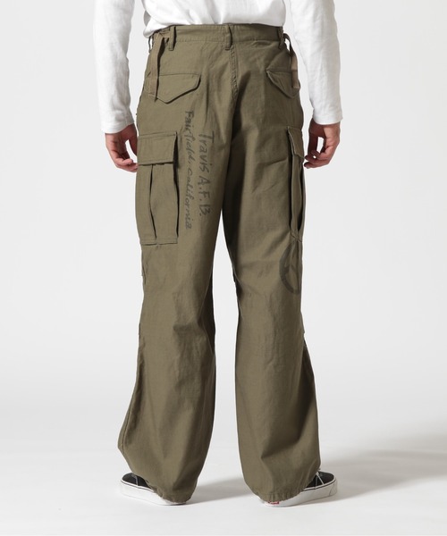 AVIREX(アヴィレックス)の「《WEB&DEPOT限定》M-65 FATIGUE PANTS CUSTOM / M-65 ファティーグ パンツ カスタム / AVIREX / アヴィレックス(カーゴパンツ・メンズ・インディゴブルー/オリーブ・XX-LARGE/X-LARGE/LARGE/MEDIUM/SMALL/X-SMALL)」の8枚目の写真
