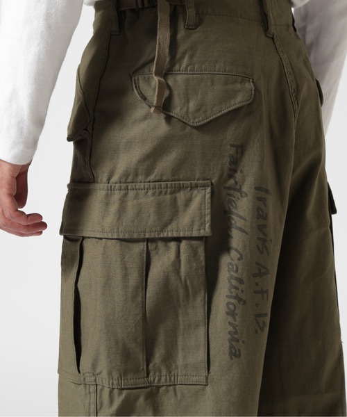 AVIREX(アヴィレックス)の「《WEB&DEPOT限定》M-65 FATIGUE PANTS CUSTOM / M-65 ファティーグ パンツ カスタム / AVIREX / アヴィレックス(カーゴパンツ・メンズ・インディゴブルー/オリーブ・XX-LARGE/X-LARGE/LARGE/MEDIUM/SMALL/X-SMALL)」の16枚目の写真