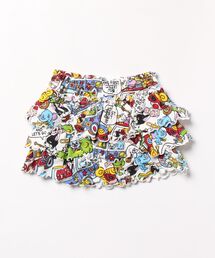 HYSTERIC MINI | BAND WAGON総柄 インナーパンツ付き スカート(スカート)