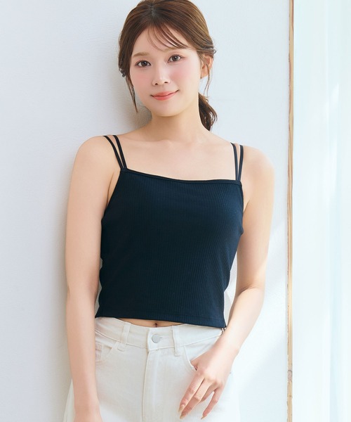 aimerfeel(エメフィール)の「リブ フロントホック ブラトップ ノンワイヤー 超盛ブラ(R) 単品ブラジャー(キャミソール・レディース・オフホワイト/ブラック・C65/B65/D65/C75/B70/D75/C70/E75/D70/E70/B75/E65)」の16枚目の写真
