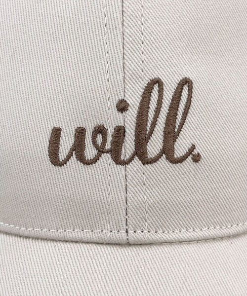 WILLSELECTION(ウィルセレクション)の「ロゴ刺繍キャップ(キャップ・レディース・ブラック/ベージュ/オフホワイト/ピンク・FREE)」の19枚目の写真