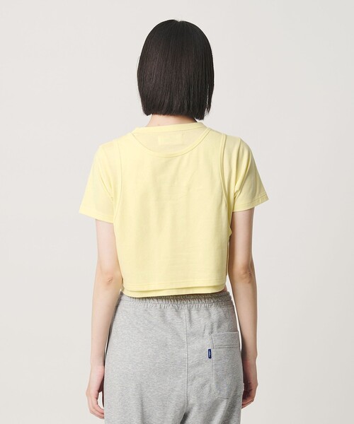 NICE WEATHER(ナイスウェザー)の「<NICE WEATHER>レイヤード Tシャツ(Tシャツ/カットソー・レディース・ナチュラル/クリーム・S/M)」の12枚目の写真