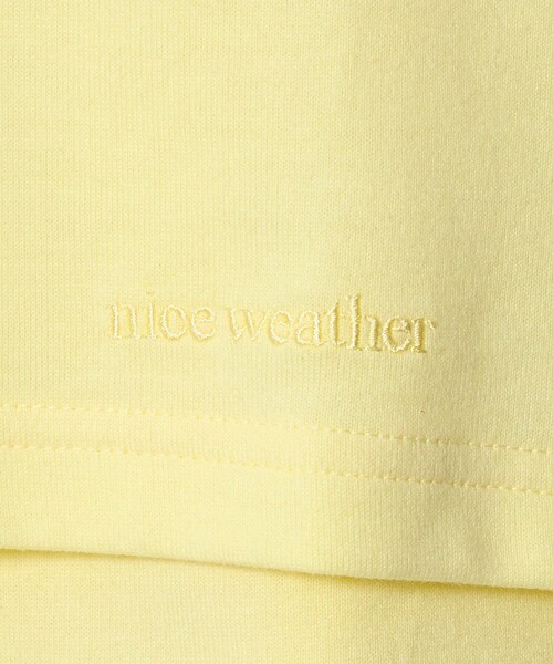 NICE WEATHER(ナイスウェザー)の「<NICE WEATHER>レイヤード Tシャツ(Tシャツ/カットソー・レディース・ナチュラル/クリーム・S/M)」の18枚目の写真