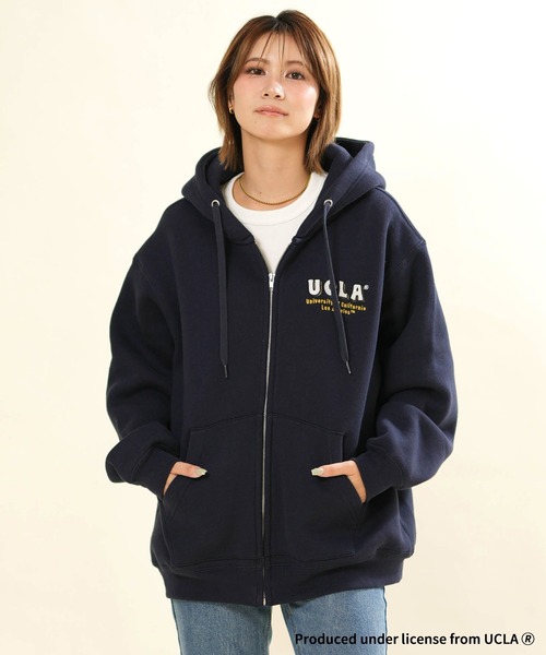 ANTIBAL(アンティバル)の「ANTIBAL/アンティバル 264AN2PK128 UCLA ZIPパーカー(パーカー・レディース・アッシュ/ネイビー/グレー・FREE)」の18枚目の写真