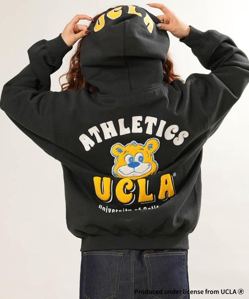 ANTIBAL(アンティバル)の「ANTIBAL/アンティバル 264AN2PK128 UCLA ZIPパーカー(パーカー・レディース・アッシュ/ネイビー/グレー・FREE)」の9枚目の写真