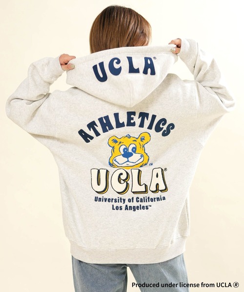 ANTIBAL(アンティバル)の「ANTIBAL/アンティバル 264AN2PK128 UCLA ZIPパーカー(パーカー・レディース・アッシュ/ネイビー/グレー・FREE)」の14枚目の写真