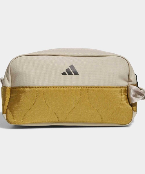 adidas(アディダス)の「ハンドル ポーチ【adidas Golf/アディダスゴルフ】(ボディバッグ/ウエストポーチ・メンズ・ベージュ・FREE)」の2枚目の写真