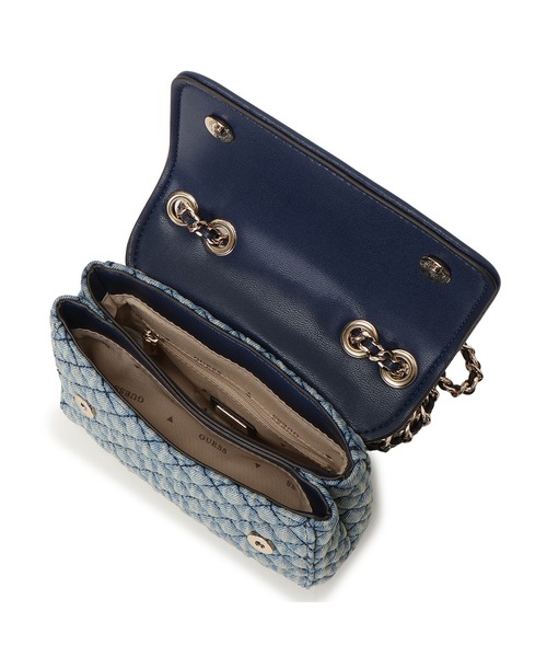 Guess(ゲス)の「GIULLY II Mini Convertible Flap ショルダーバッグ(ショルダーバッグ・レディース・インディゴブルー・ONE SIZE)」の8枚目の写真