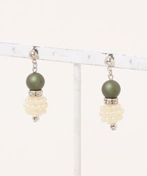 【lea.acc*maamee*】秋色モードピアス