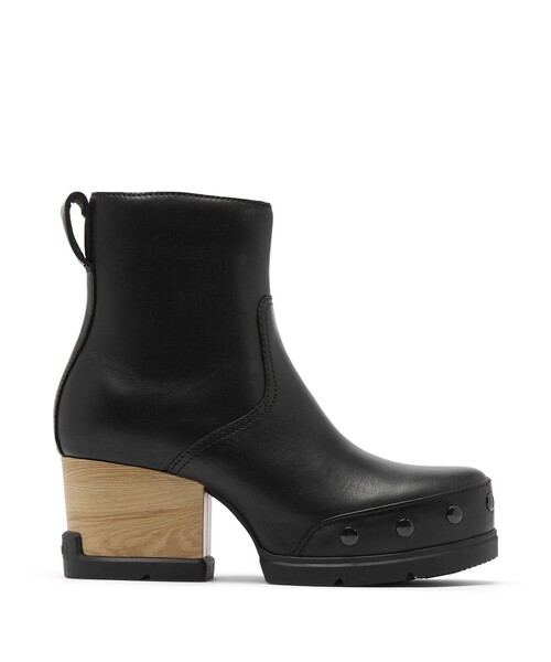 SOREL(ソレル)の「SOREL/ ローミンブーツジップ /ソレル(ブーツ・レディース・ブラック/レッド・22.5cm/23.5cm/24.5cm/25.5cm/23.0cm/24.0cm/25.0cm/26.0cm)」の1枚目の写真