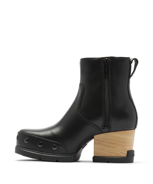 SOREL(ソレル)の「SOREL/ ローミンブーツジップ /ソレル(ブーツ・レディース・ブラック/レッド・22.5cm/23.5cm/24.5cm/25.5cm/23.0cm/24.0cm/25.0cm/26.0cm)」の3枚目の写真