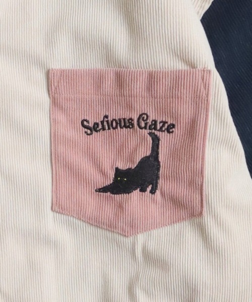 POWER TO THE PEOPLE（パワートゥーザピープル）の「ネコ刺繍　コーデュロイシャツ（シャツ/ブラウス・メンズ・ネイビー/ピンク/アイボリー/A・MEDIUM/X-LARGE/LARGE）」の19枚目の写真