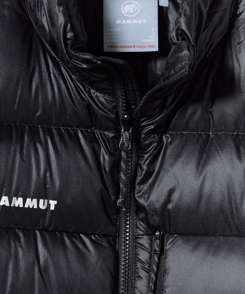 Mammut（マムート）の「MAMMUT/マムート Gravity Zip-In Jacket AF グラビティ ジップイン ジャケット アジアンフィット 撥水 軽量 パッカブル ダブルジップ メンズ レディース 2026年 秋 秋服 冬 冬服（ダウンジャケット/コート・メンズ・ブラック・M/L）」の11枚目の写真